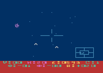 Star Raiders screenshot 4 for Atari 2600